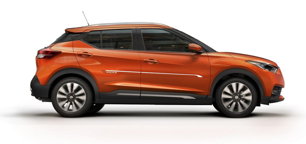 Venom S Body Side Moldings for 2018-2024 Nissan Kicks — 2