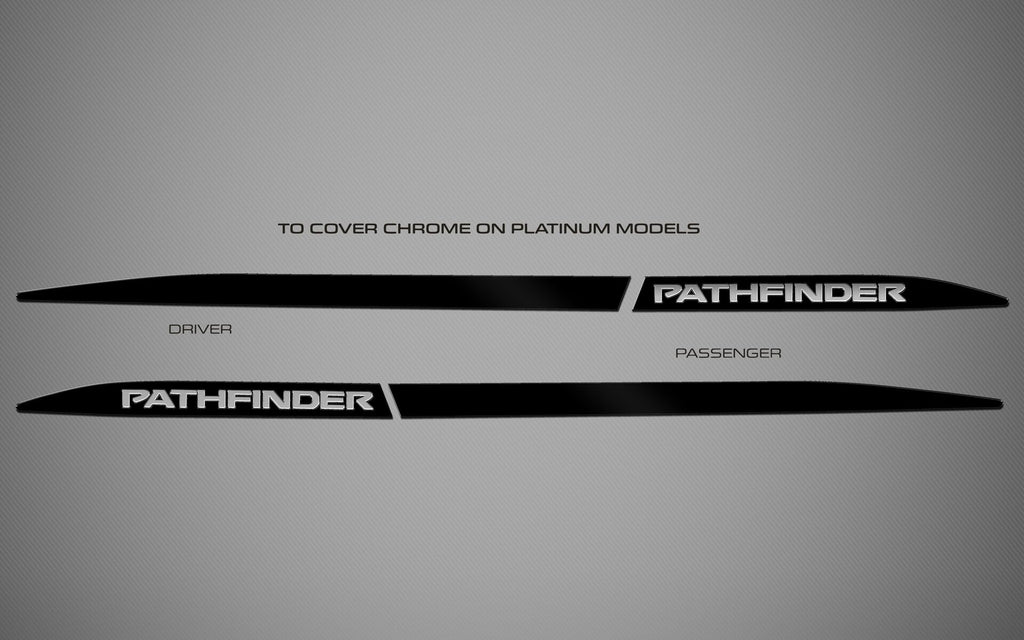 Rocker Trims for 2022-2026 Nissan Pathfinder — 4
