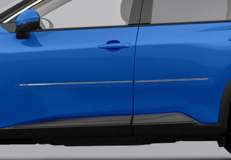 Azure C Body Side Moldings for 2021-2026 Nissan Rogue — 2
