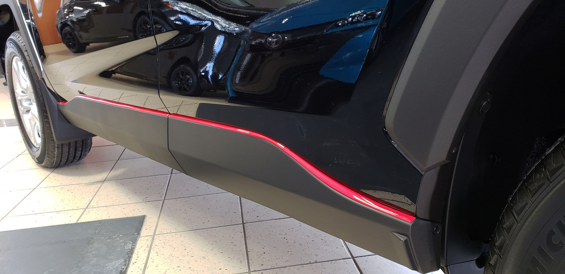 Rocker Trim Kit for 2019-2025 Toyota RAV4 — 5