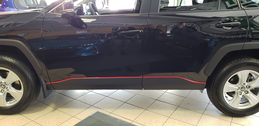 Rocker Trim Kit for 2019-2025 Toyota RAV4 — 6