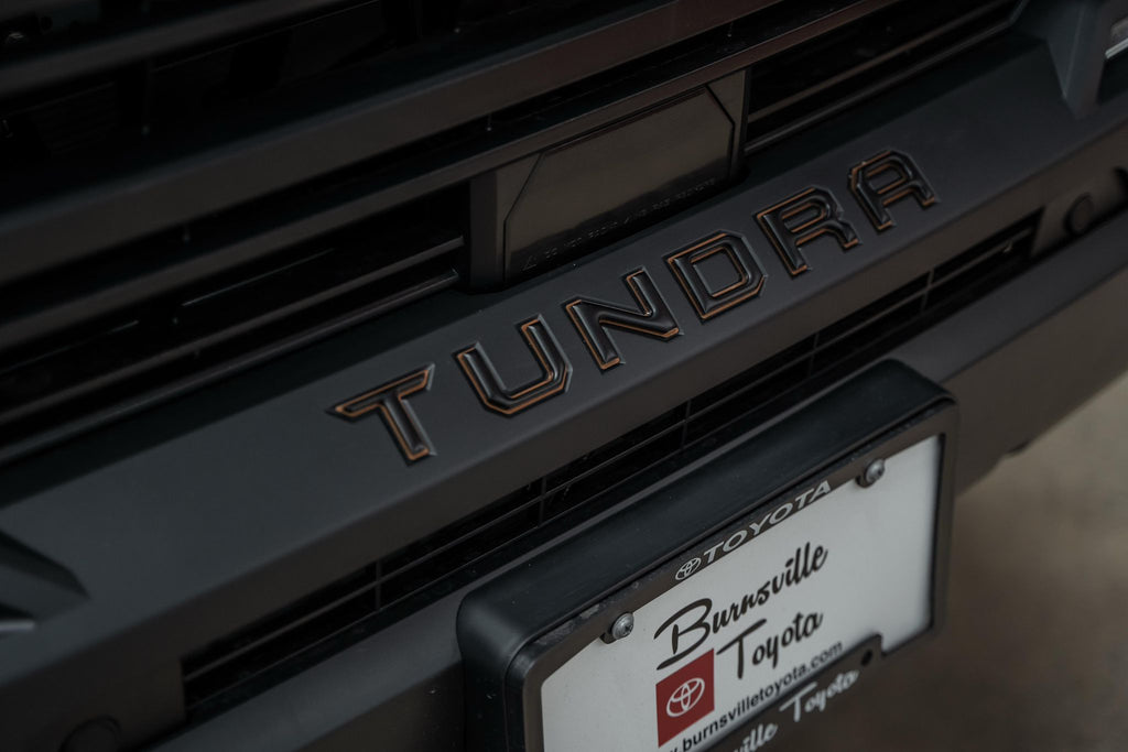 Hood and Tailgate Logo Kit for 2022-2026 Toyota Tundra (CrewMax Cab) — 2