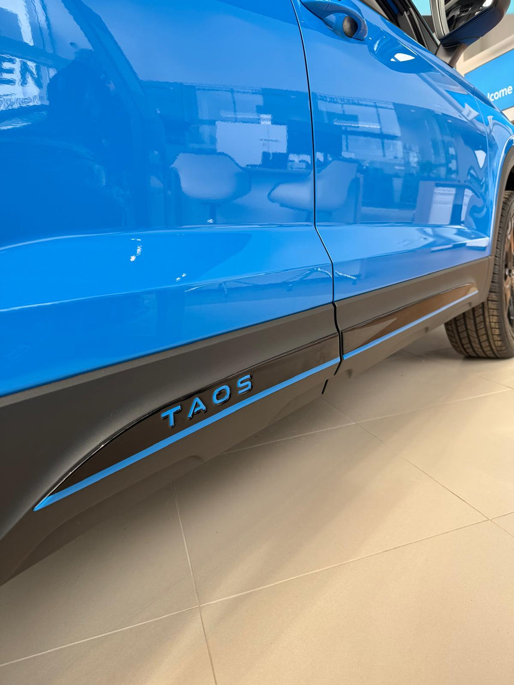 Rocker Trims (2Tone) for 2022-2026 Volkswagen Taos — 2
