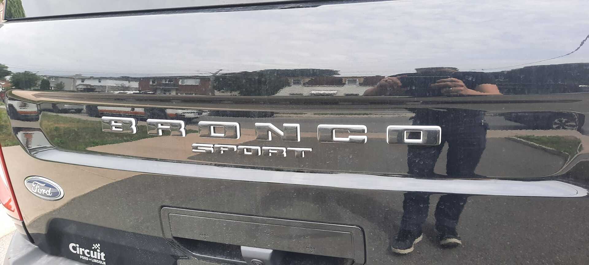 Hood and Tailgate Logo Kit for 2022-2026 Ford Bronco Sport — 4