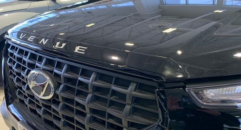 Hood Protector w/ Logo for 2020-2026 Hyundai Venue — 3